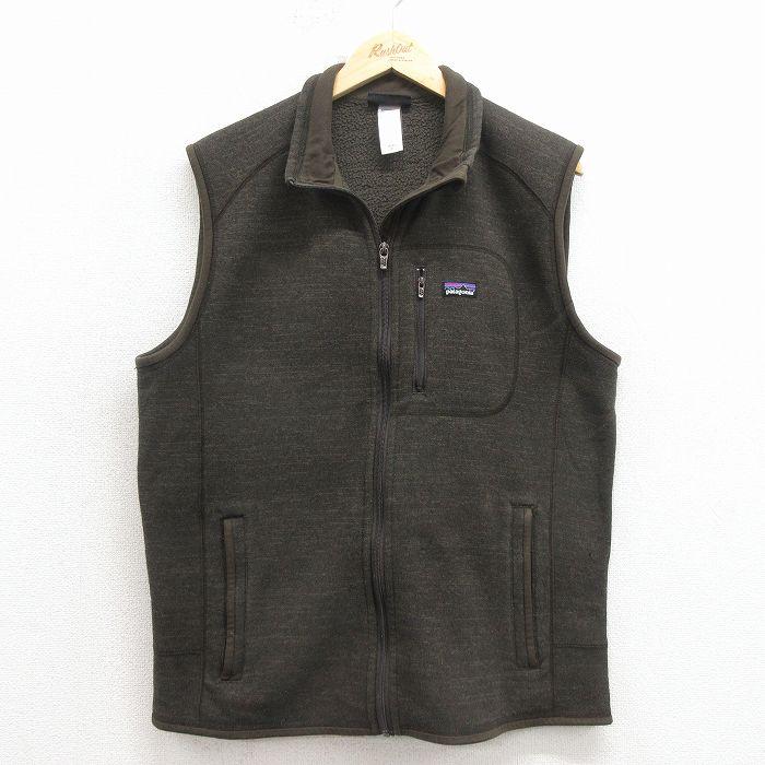L/古着 パタゴニア patagonia ベター ベスト メンズ 濃ベージュ 霜降り【spe】 26apr03 patagonia（パタゴニア） L/古着 ベター ベスト メンズ 濃ベージュ