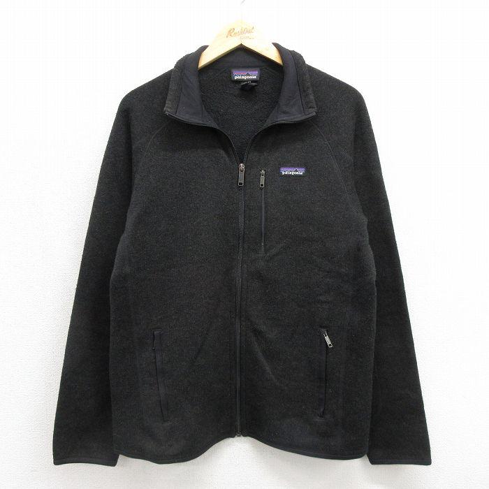 M/古着 パタゴニア patagonia 長袖 ベター セーター ジャケット メンズ ブラック 26jul15 patagonia（パタゴニア） M/古着 長袖 ベター セーター ジャケット