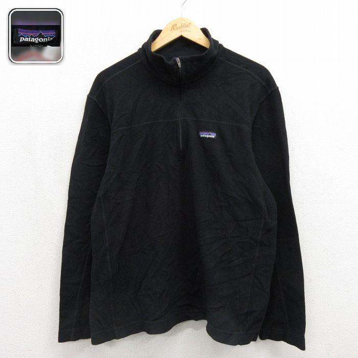patagonia（パタゴニア） M/古着 長袖 ハーフジップ フリース 