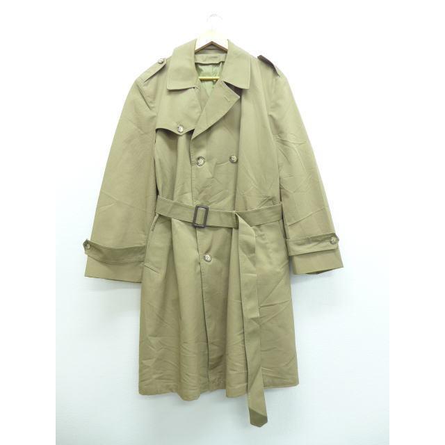 Xl 古着 トレンチ コート ロング丈 ベージュ カーキ 18nov 中古 メンズ アウター Our 古着屋rushout 通販 Yahoo ショッピング