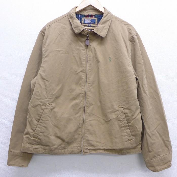 POLO RALPH LAUREN XL/古着 長袖 ブランド ジャケット スイングトップ 