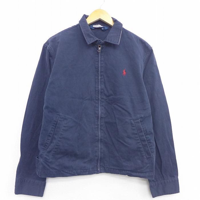 POLO RALPH LAUREN L/古着 長袖 ブランド ジャケット スイングトップ 