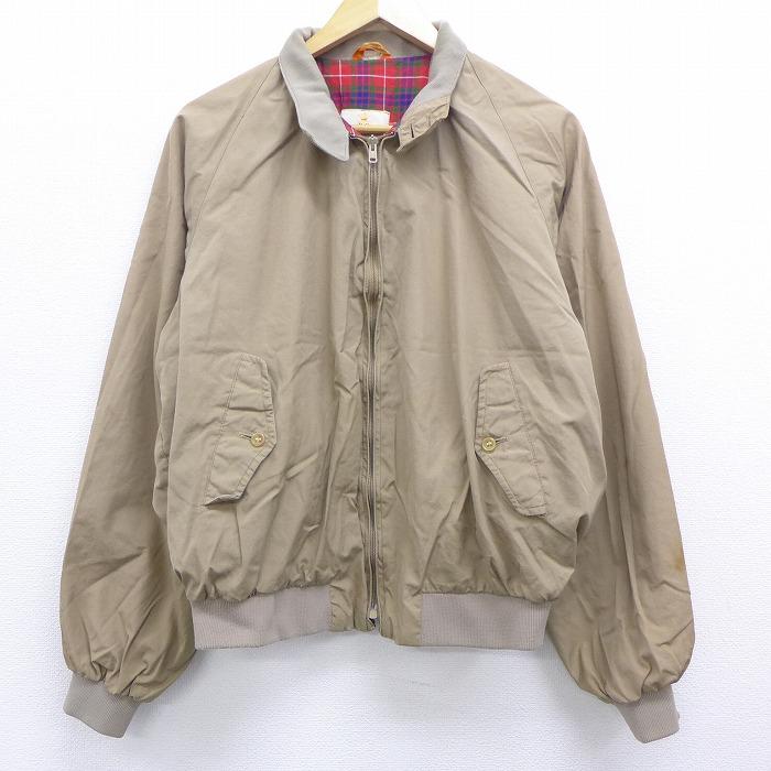 BARACUTA XL/古着 長袖 ハリントン ジャケット スイングトップ 80s 