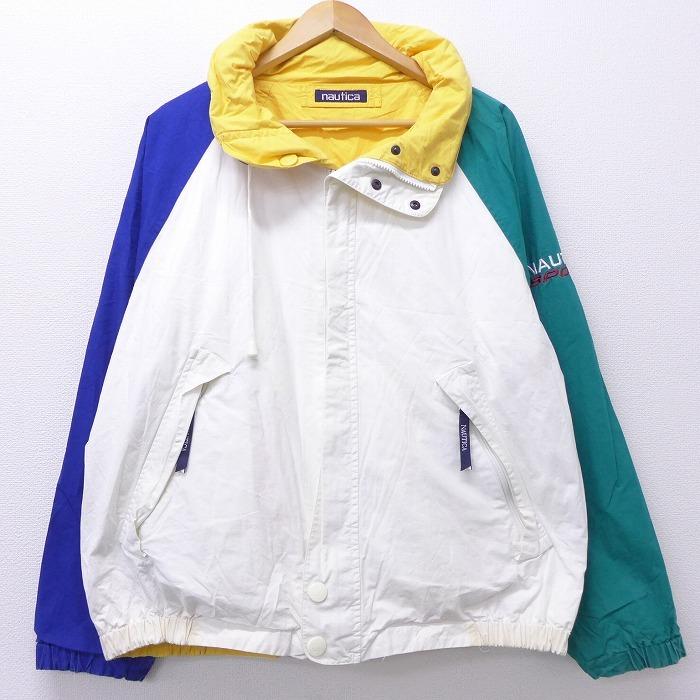 XL/古着 長袖 ブランド セーリング ジャケット 90s ノーティカ NAUTICA