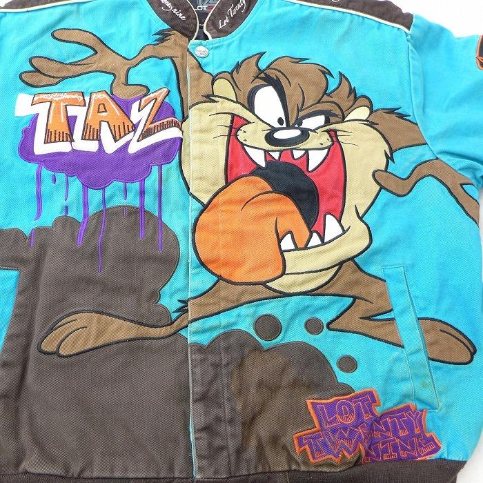 XL/古着 長袖 レーシング ジャケット LOT29 ルーニーテューンズ XL/古着 長袖 レーシング ジャケット LOT29 ルーニーテューンズ