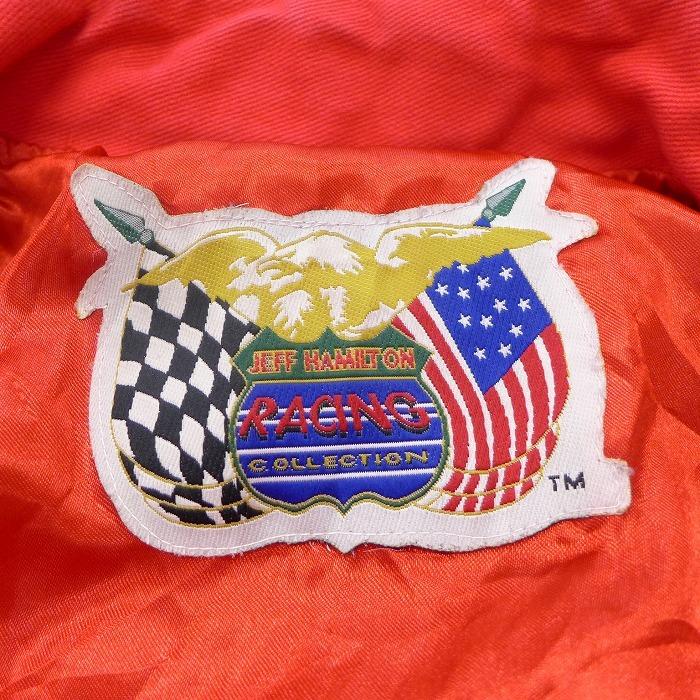 XL/古着 長袖 レーシング ジャケット 90s ジェフハミルトン JH DESIGN 