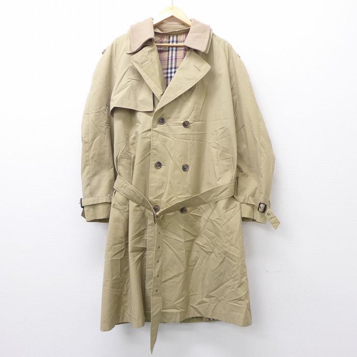Xl 古着 長袖 トレンチコート シンサレート ラグラン ロング丈 ベージュ カーキ nov12 中古 メンズ アウター Our 古着屋rushout 通販 Yahoo ショッピング