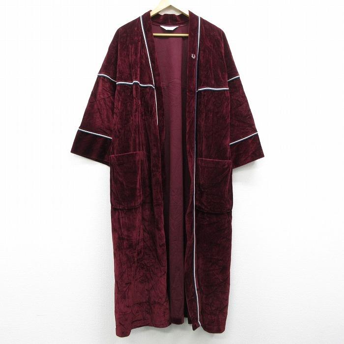 Christian Dior XL/古着 長袖 ブランド ガウン 羽織り 80s 