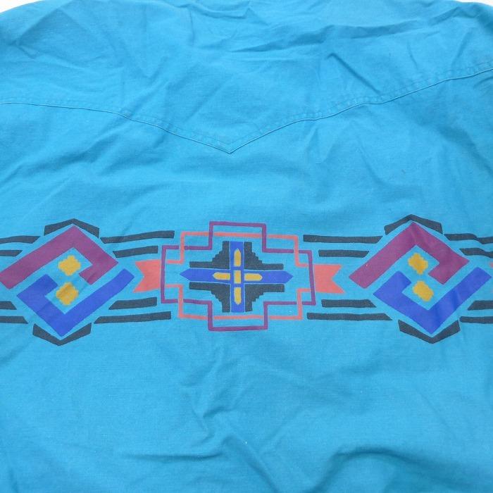 Wrangler XL/古着 長袖 ジャケット 80s ラングラー ネイティブ柄 Wrangler XL/古着 長袖 ジャケット 80s ラングラー ネイティブ柄