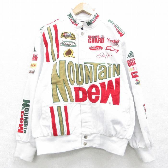 XL/古着 長袖 レーシング ジャケット 00s マウンテンデュー XL/古着 長袖 レーシング ジャケット 00s マウンテンデュー