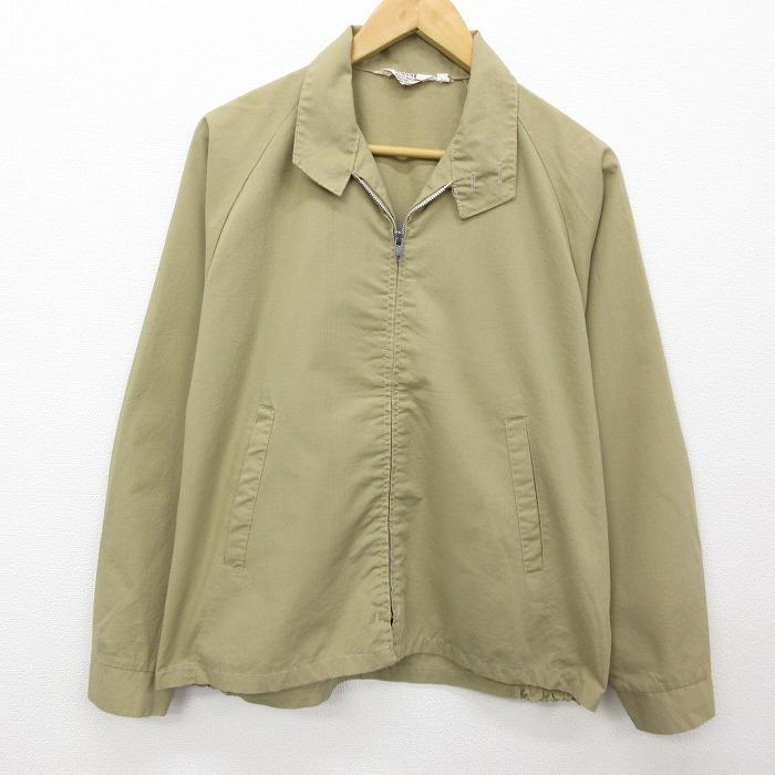 XL/古着 長袖 ジャケット スイングトップ 70s モンゴメリーワード 