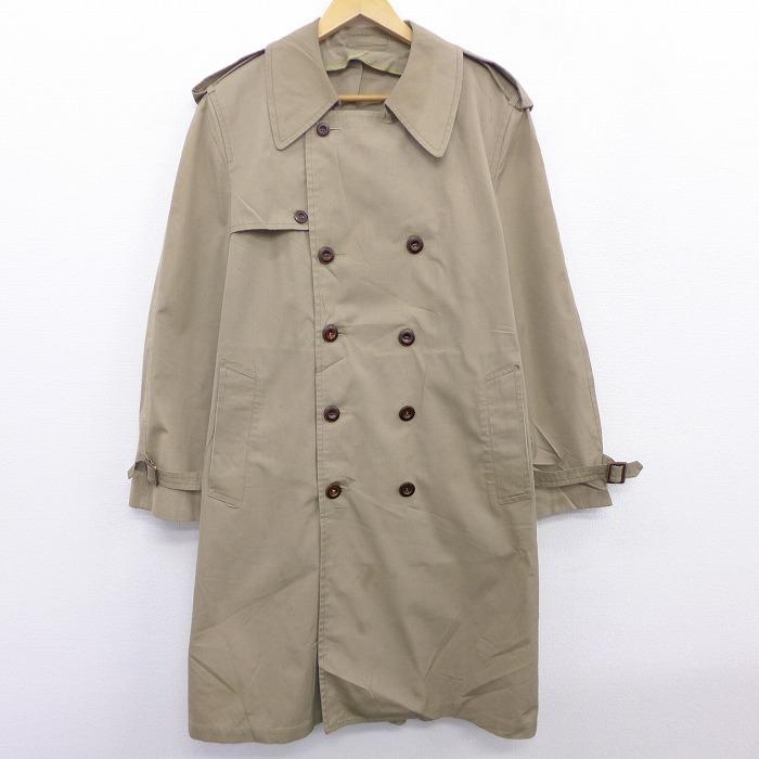 L 古着 長袖 トレンチ コート 80s ロンドンフォグ ロング丈 ベージュ カーキ 21feb04 中古 メンズ アウター Our 古着屋rushout 通販 Yahoo ショッピング