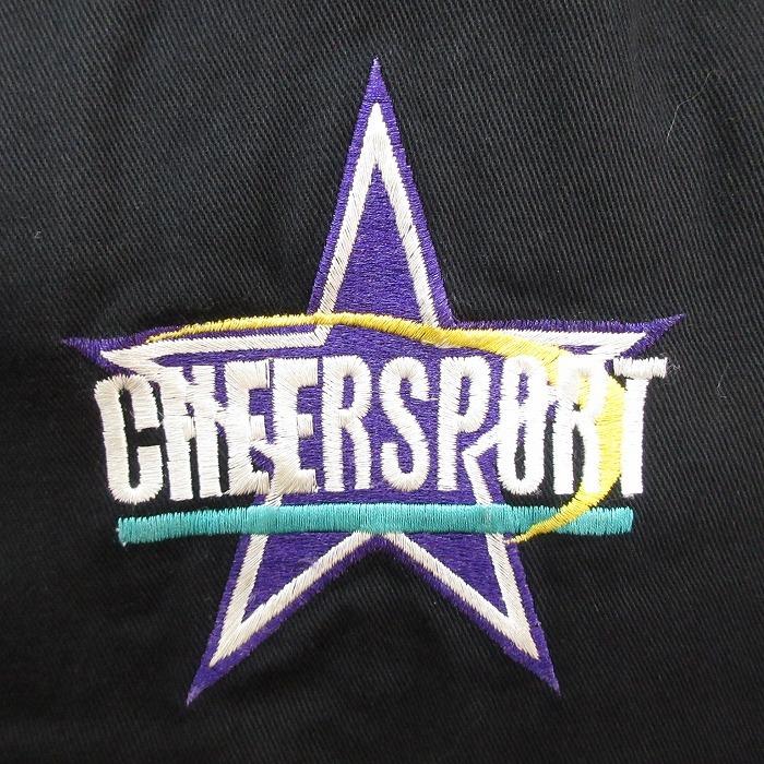XL/古着 長袖 ジャケット スタジャン CHEERSPORT 刺繍 コットン XL/古着 長袖 ジャケット スタジャン CHEERSPORT 刺繍 コットン