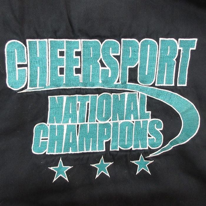 XL/古着 長袖 ジャケット スタジャン CHEERSPORT 刺繍 コットン XL/古着 長袖 ジャケット スタジャン CHEERSPORT 刺繍 コットン