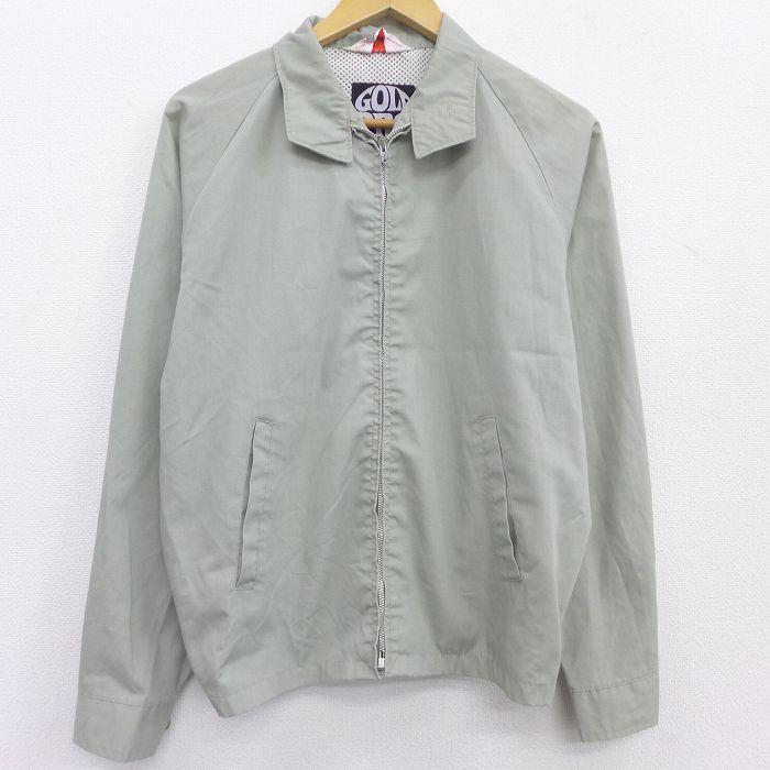 L/古着 長袖 ビンテージ ジャケット スイングトップ メンズ 70s  