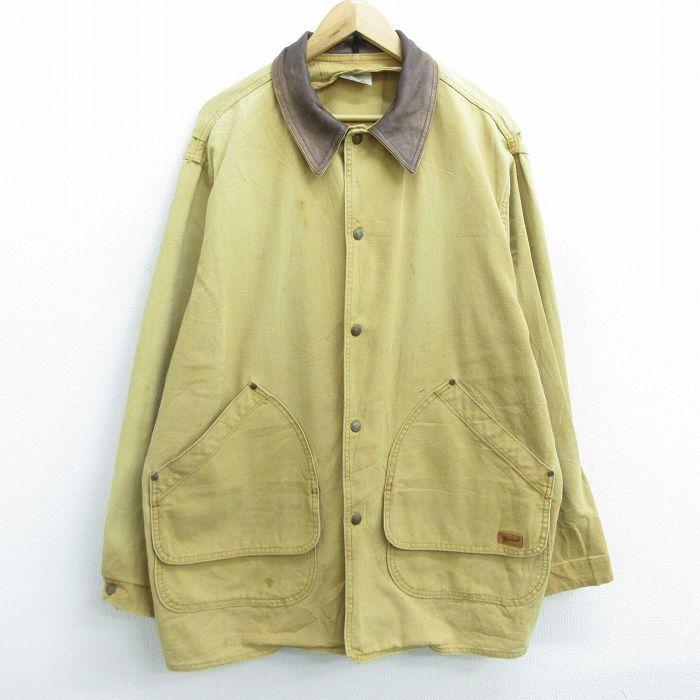 XL/古着 ウールリッチ WOOLRICH 長袖 ジャケット カバーオール メンズ 