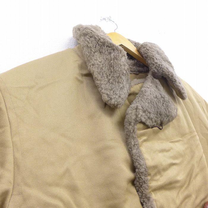 XL/古着 長袖 ジャケット コート メンズ s 大きいサイズ 開襟
