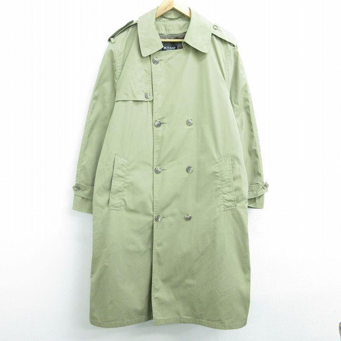 L 古着 長袖 トレンチ コート メンズ 90s ロング丈 ベージュ カーキ 内側ファー 21nov30 中古 アウター Our 古着屋rushout 通販 Yahoo ショッピング