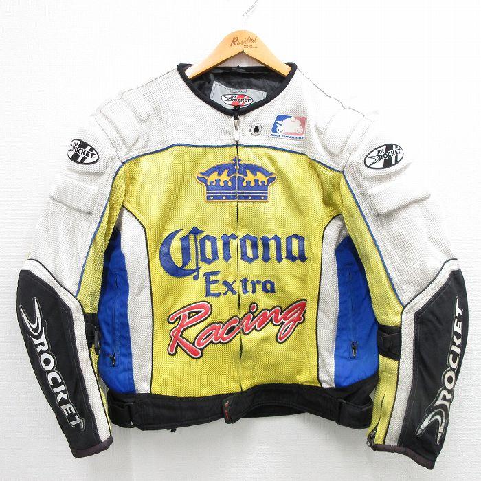 XL/古着 長袖 レーシング ジャケット メンズ 00s コロナビール 