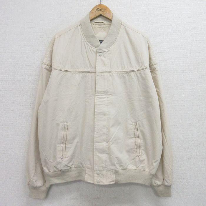 XL/古着 長袖 ダービー ジャケット メンズ 90s 大きいサイズ 薄 
