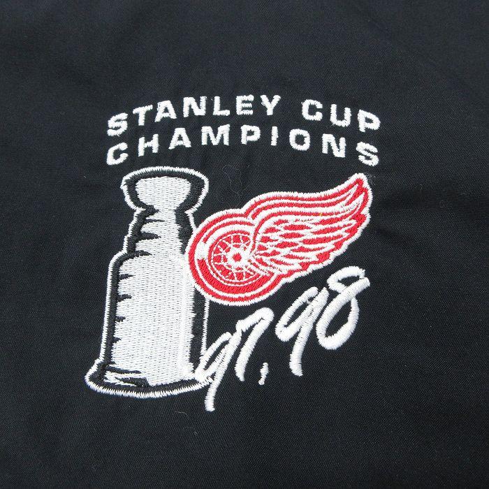 XL/古着 スターター 長袖 ハーフジップ ジャケット メンズ 90s NHL 