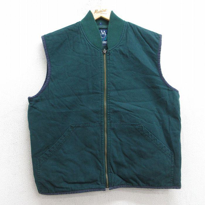 L/古着 メンバーズオンリー ベスト メンズ 90年代 90s ダック地
