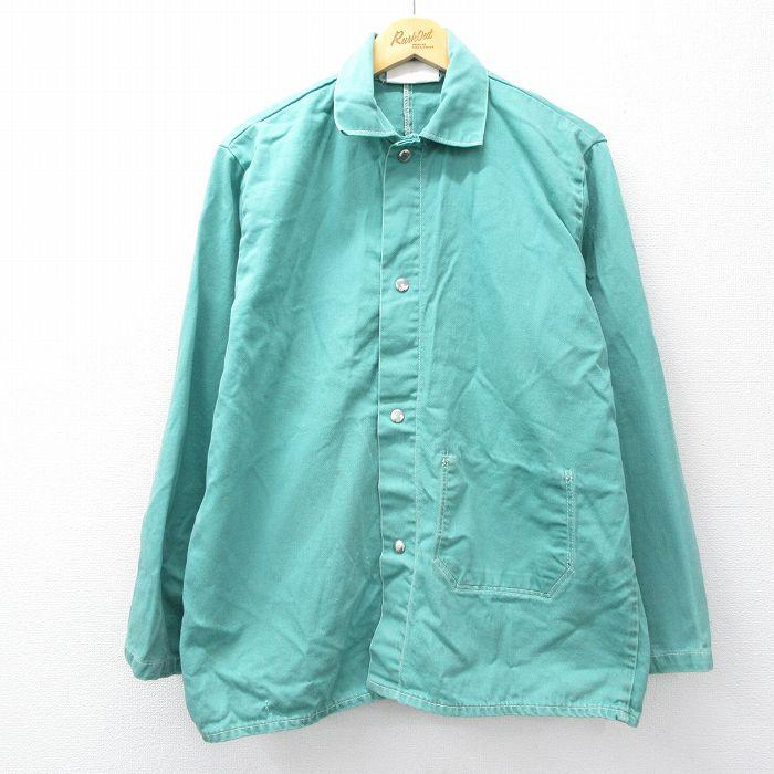 50%OFF】XL/古着 長袖 ワーク ジャケット メンズ 90年代 90s コットン