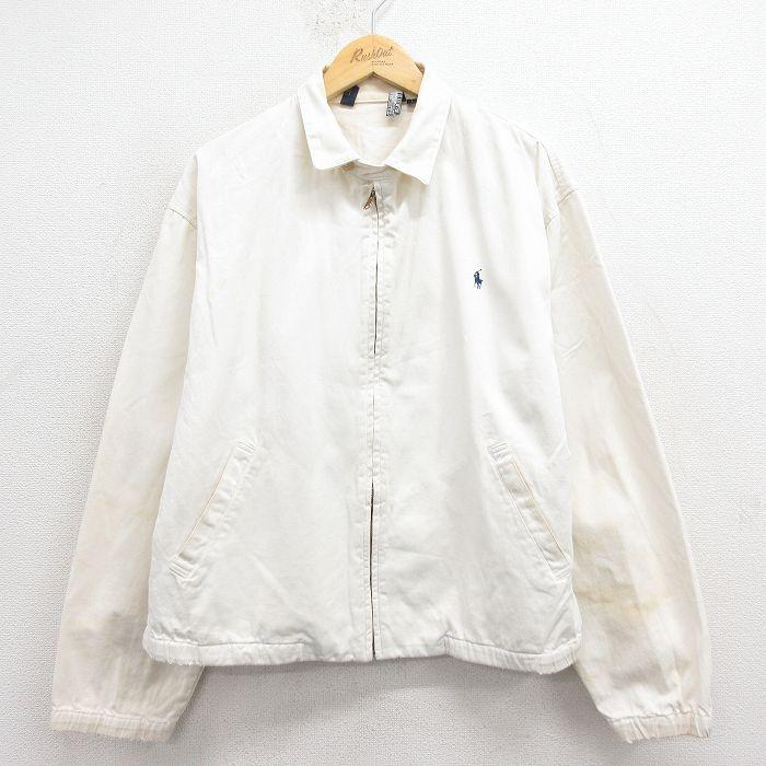 XL/古着 ラルフローレン 長袖 ブランド ジャケット スイングトップ