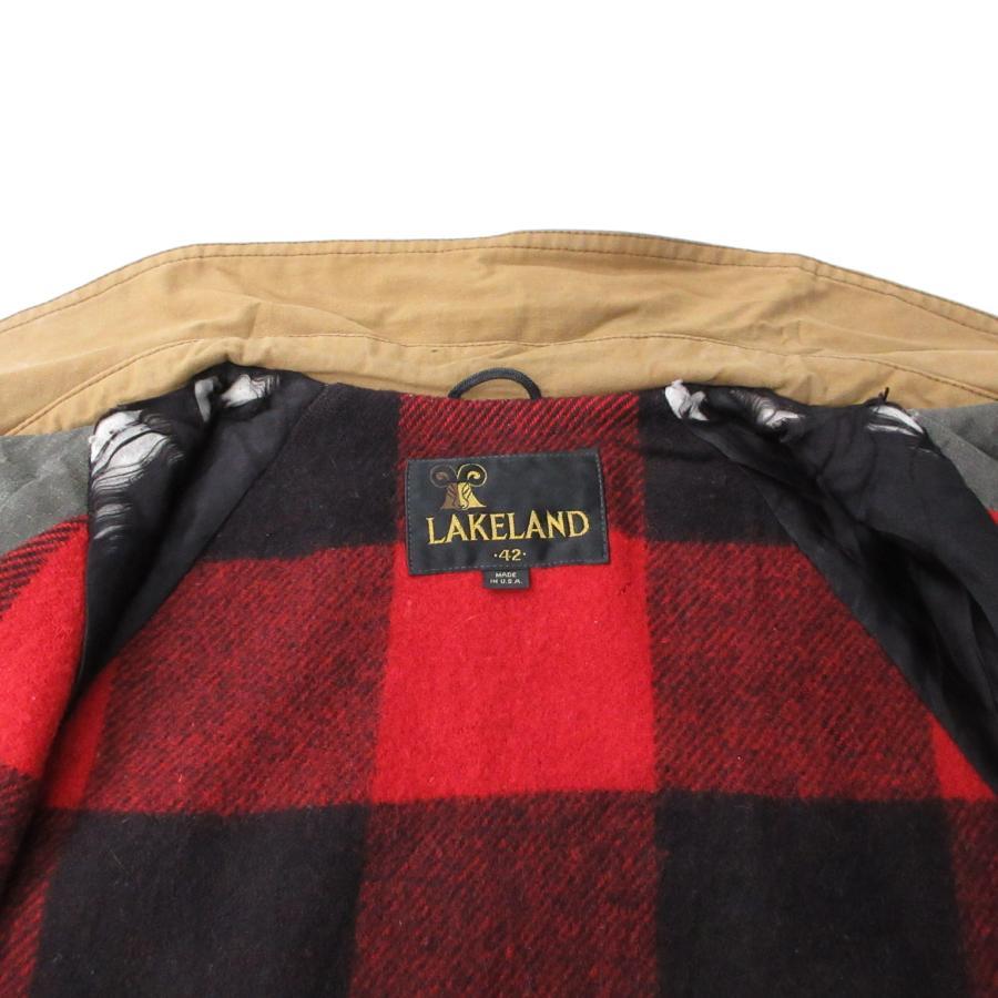 XL/古着 レイクランド LAKELAND 長袖 コート メンズ 80年代 80s