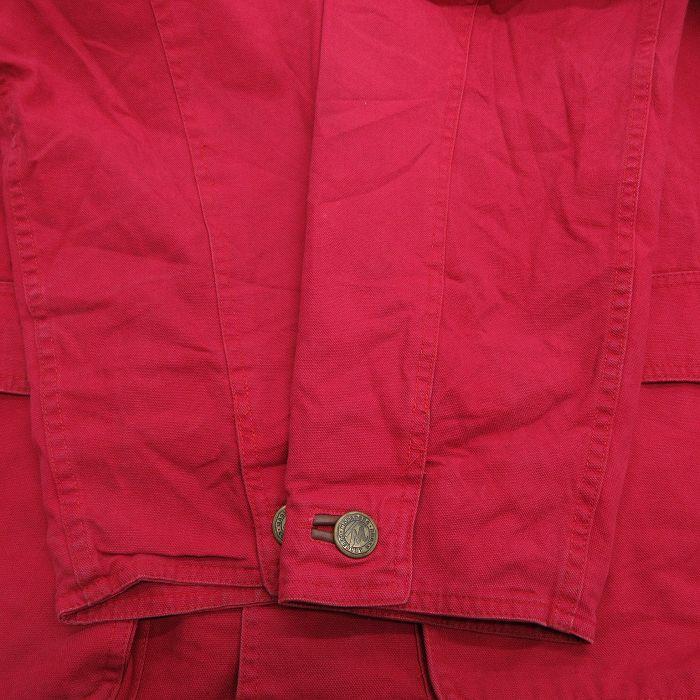 XL/古着 マルボロ 長袖 ジャケット コート メンズ 90年代 90s ダック地