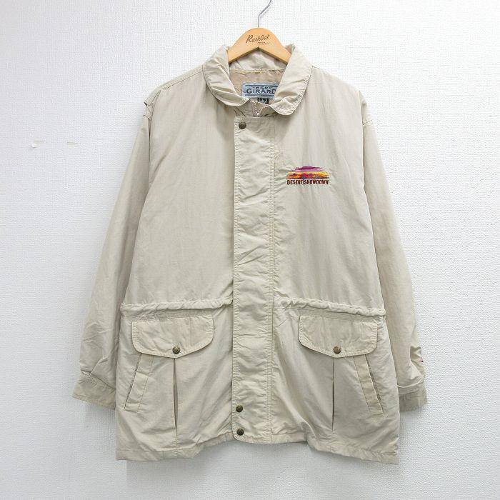 L/古着 長袖 ナイロン ジャケット メンズ 90年代 90s DESERT SHOWDOWN