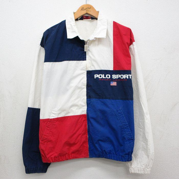 XL/古着 ラルフローレン ポロスポーツ 長袖 ブランド ジャケット