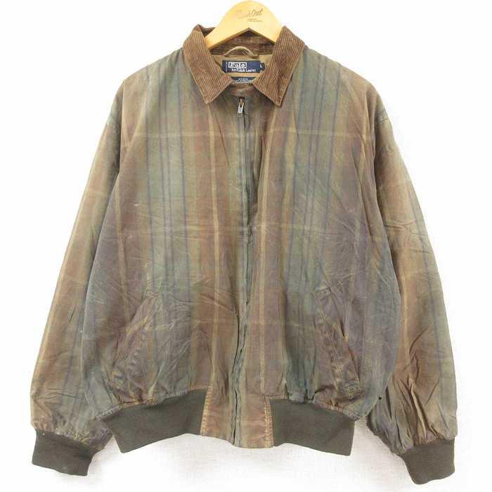 Polo by Ralph Lauren XL オイルドジャケット90s 90s Polo byRalph Lauren オイルハンティングジャケットXL 90s Polo