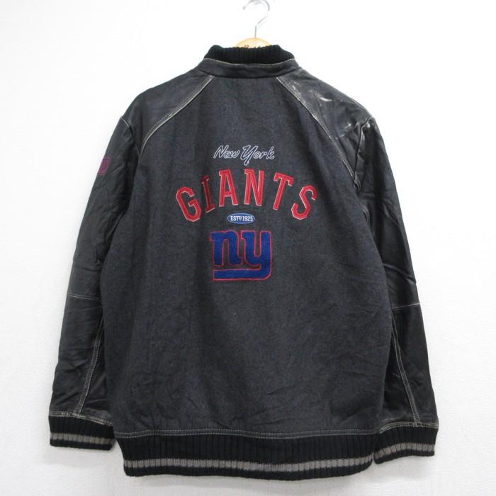 XL/古着 トミーバハマ 長袖 スタジャン メンズ NFL アメフト スーパー
