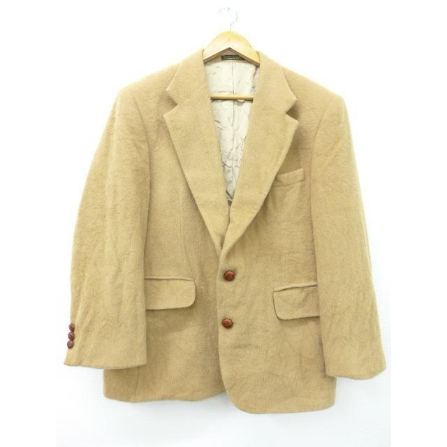 M 古着 テーラード ジャケット キャメルへアー ベージュ 18nov22 中古 メンズ アウター Outa 古着屋rushout 通販 Yahoo ショッピング