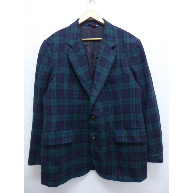 Xl 古着 テーラード ジャケット ペンドルトン Pendleton ウール 緑 グリーン タータン チェック 18dec18 中古 メンズ アウター Outa 古着屋rushout 通販 Yahoo ショッピング