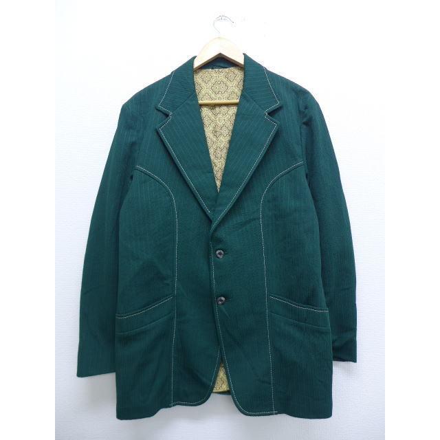 通常在庫品 used ヴィンテージ ジャケット テーラード メンズ 緑系
