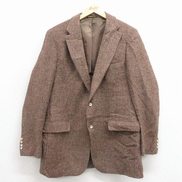 ✨美品✨【ハリスツイード】70s〜80s テーラードジャケット ハリスツイード テーラードジャケット 70〜80s？カナダ製 - メルカリ