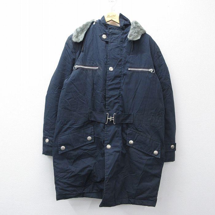XL/古着 シアーズ 長袖 ビンテージ コート パーカー メンズ 70年代 70s ロング丈 USA製 タロン 紺 内側キルティング 26jan21 20%OFF】XL/古着 シアーズ 長袖 ビンテージ コート パーカー メンズ 70
