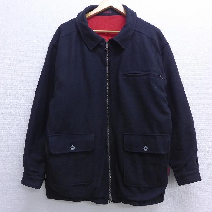 L 古着 長袖 ウール ジャケット マルボロ リバーシブル 赤 レッド 21jan11 中古 メンズ アウター Ouwl 古着屋rushout 通販 Yahoo ショッピング