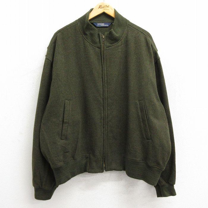 POLO RALPH LAUREN XL/古着 ラルフローレン 長袖 ブランド ウール 
