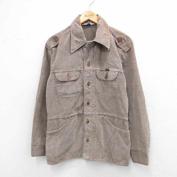 XL/古着 シアーズ 長袖 ビンテージ コーデュロイ ジャケット メンズ