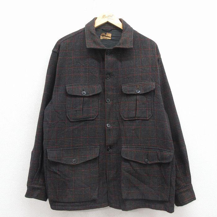 WOOLRICH（ウールリッチ） XL/古着 長袖 ウール ジャケット メンズ 80