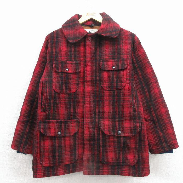 WOOLRICH（ウールリッチ） L/古着 長袖 ウール ジャケット メンズ 80