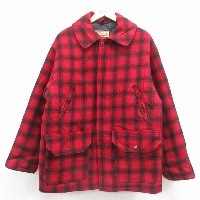 WOOLRICH（ウールリッチ） XL/古着 長袖 ウール ジャケット メンズ 00