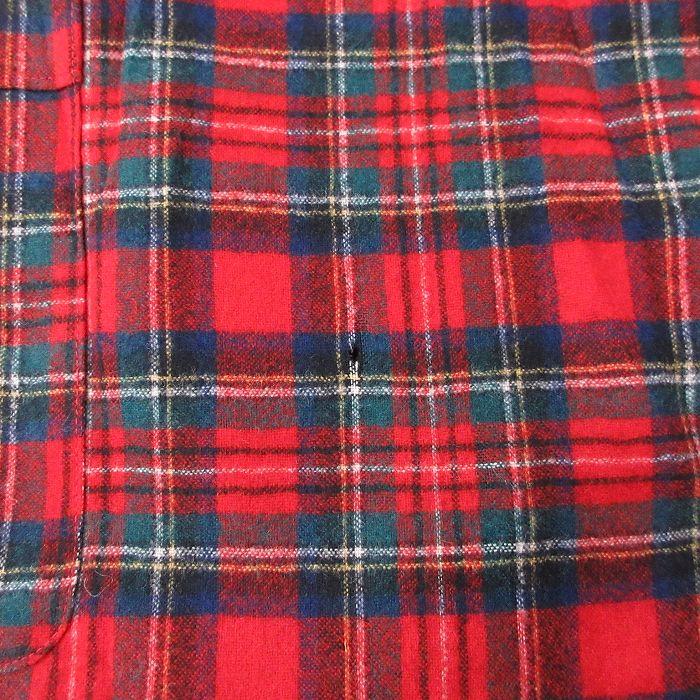 PENDLETON（ペンドルトン） XL/古着 長袖 ウール ガウン メンズ 80年代