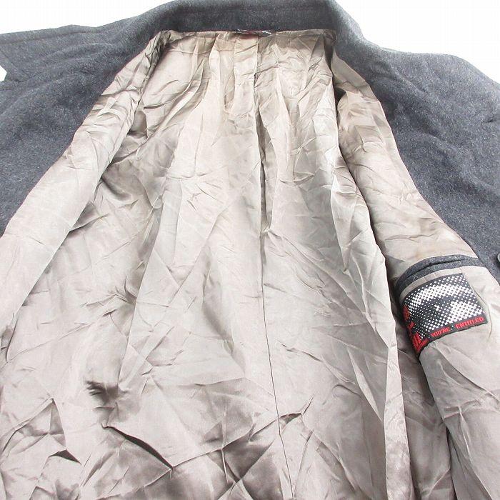 XL/古着 長袖 ウール コート メンズ 90年代 90s 大きいサイズ ロング丈 USA製 黒 26jan06 XL/古着 長袖 ウール コート メンズ 90年代 90s 大きいサイズ ロング丈