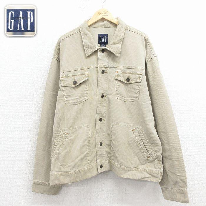 GAP（ギャップ） 【20%OFF】XL/古着 長袖 コーデュロイ ジャケット 