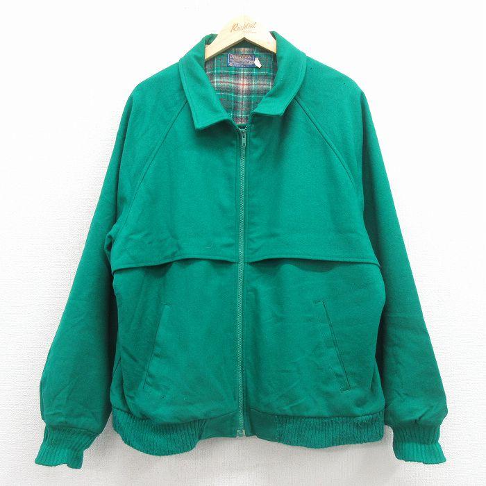 PENDLETON（ペンドルトン） XL/古着 長袖 ウール ジャケット メンズ 80