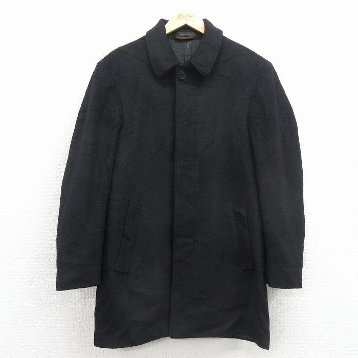 ラルフローレン ウール コート 黒 POLO RALPH LAUREN（ポロ・ラルフローレン） L/古着 ラルフローレン